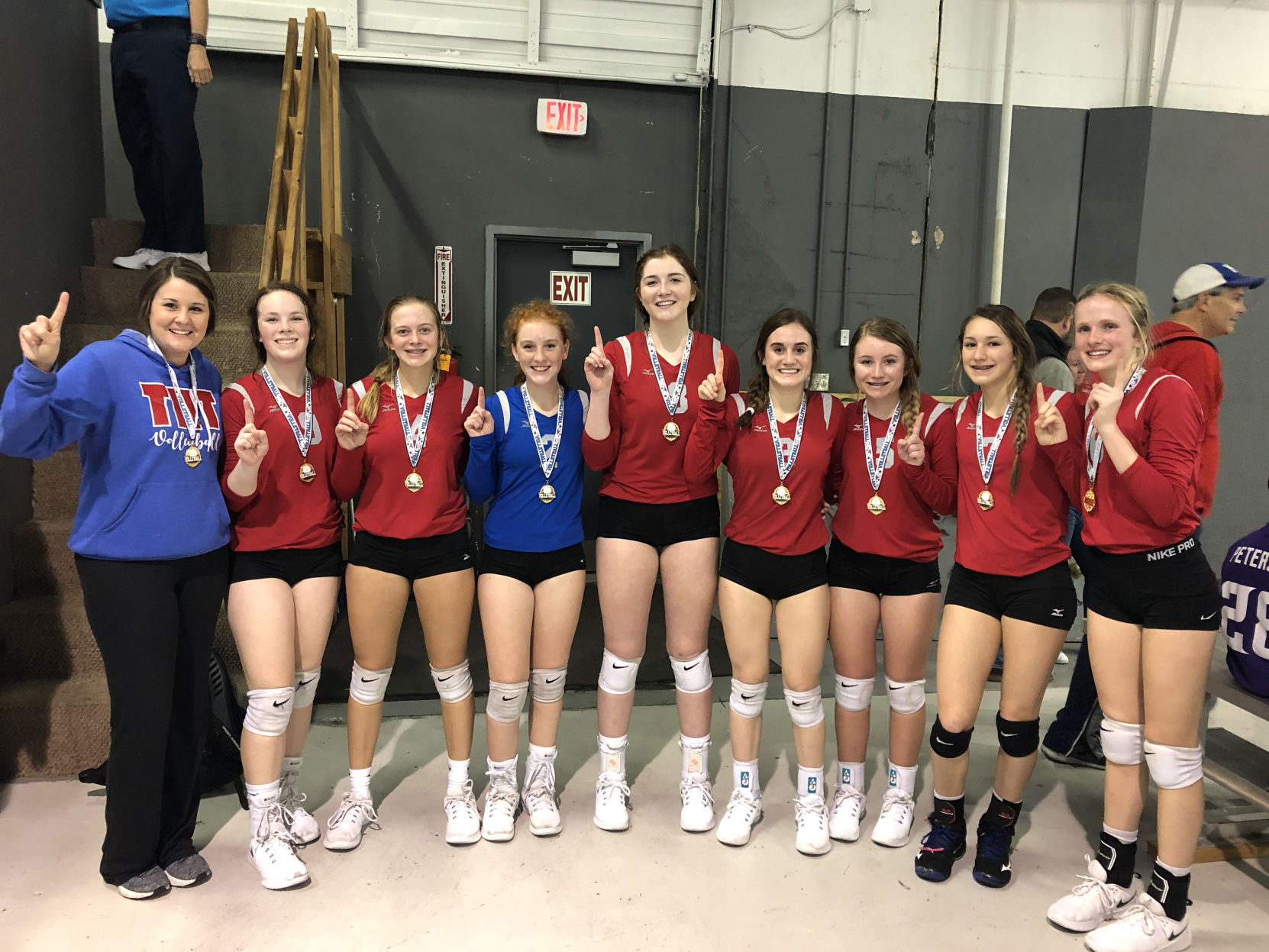 TNT Fierce 15U wins first place in Winterfest Tournament Gold Br